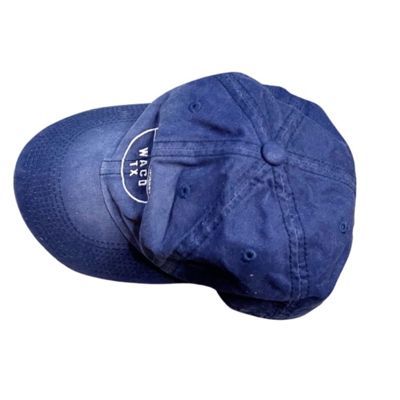 Magnolia Market & Garden Waco TX Unisex Blue Washed Baseball Style Hat - Picture 5 of 16